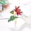 Trâm cài hoa sen đính đá handmade, thanh lịch, phù hợp dự tiệc và văn phòng, kèm túi trang trí
