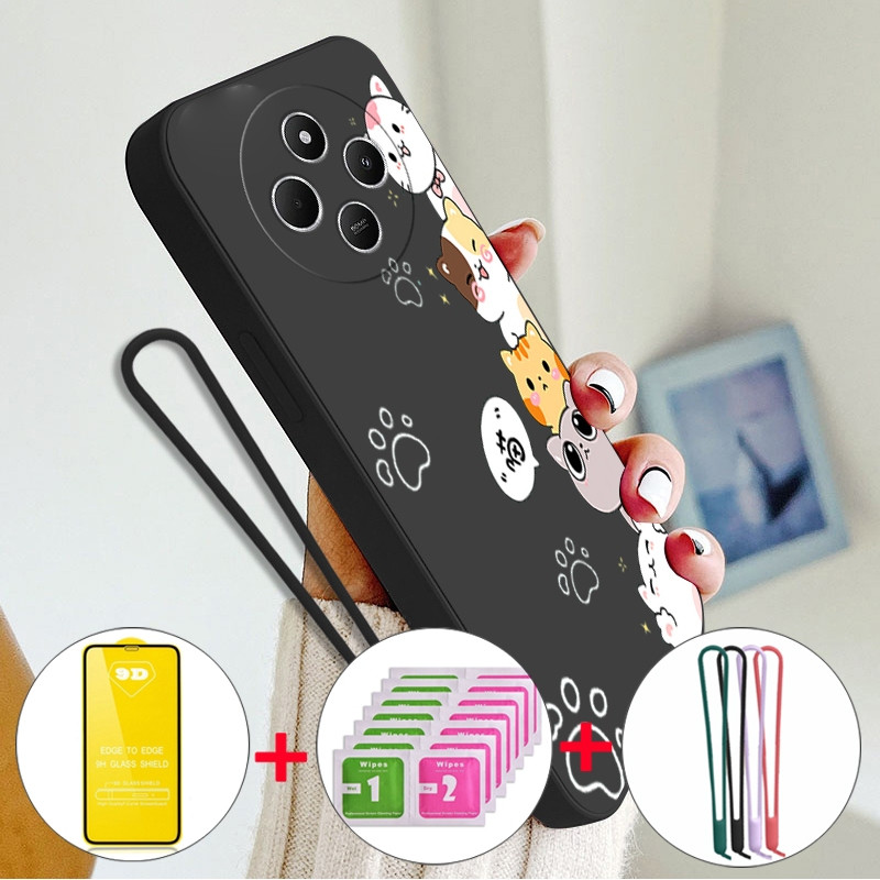 Ốp Lưng Cho redmi note 15 Pro 15C 15a A5 a7 Pro POCO C85X M8 PRO c71 5G Vỏ Điện Thoại Vỏ Mềm Silicon Lỏng Chống Sốc Thiết Kế Mới Thẩm Mỹ Hoạt Hình Mèo Dễ Thương YTMDZMM01
