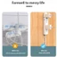 Kẹp Cáp Nhựa Trong Suốt Organize Dây Điện - Phù Hợp Để Treo Tường Hoặc Dưới Bàn Làm Việc