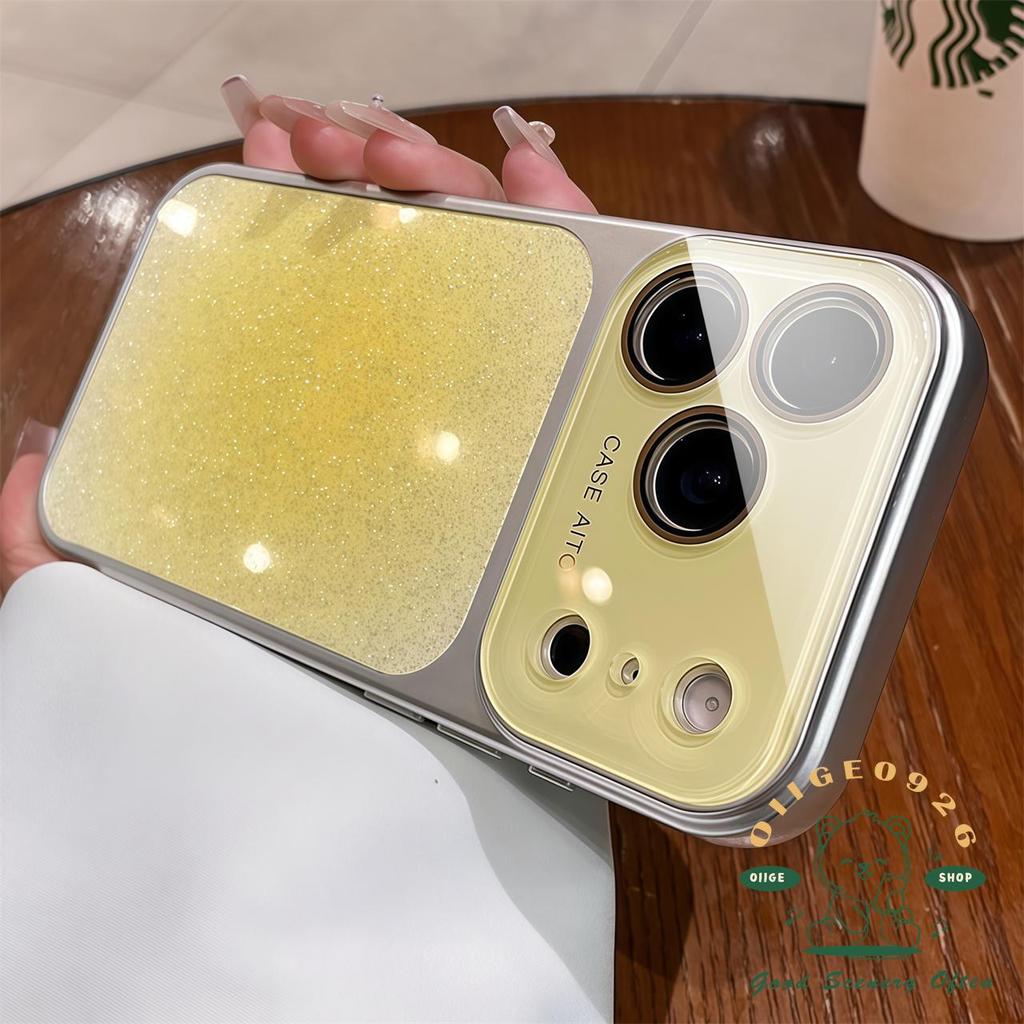 【 Ốp lưng iPhone17 】 Bột lấp lánh chống rơi dạng lỏng Vỏ điện thoại iphone17 Pro Max 16 15 14 cho vỏ iPhone Vỏ mềm silicon TPU chống sốc