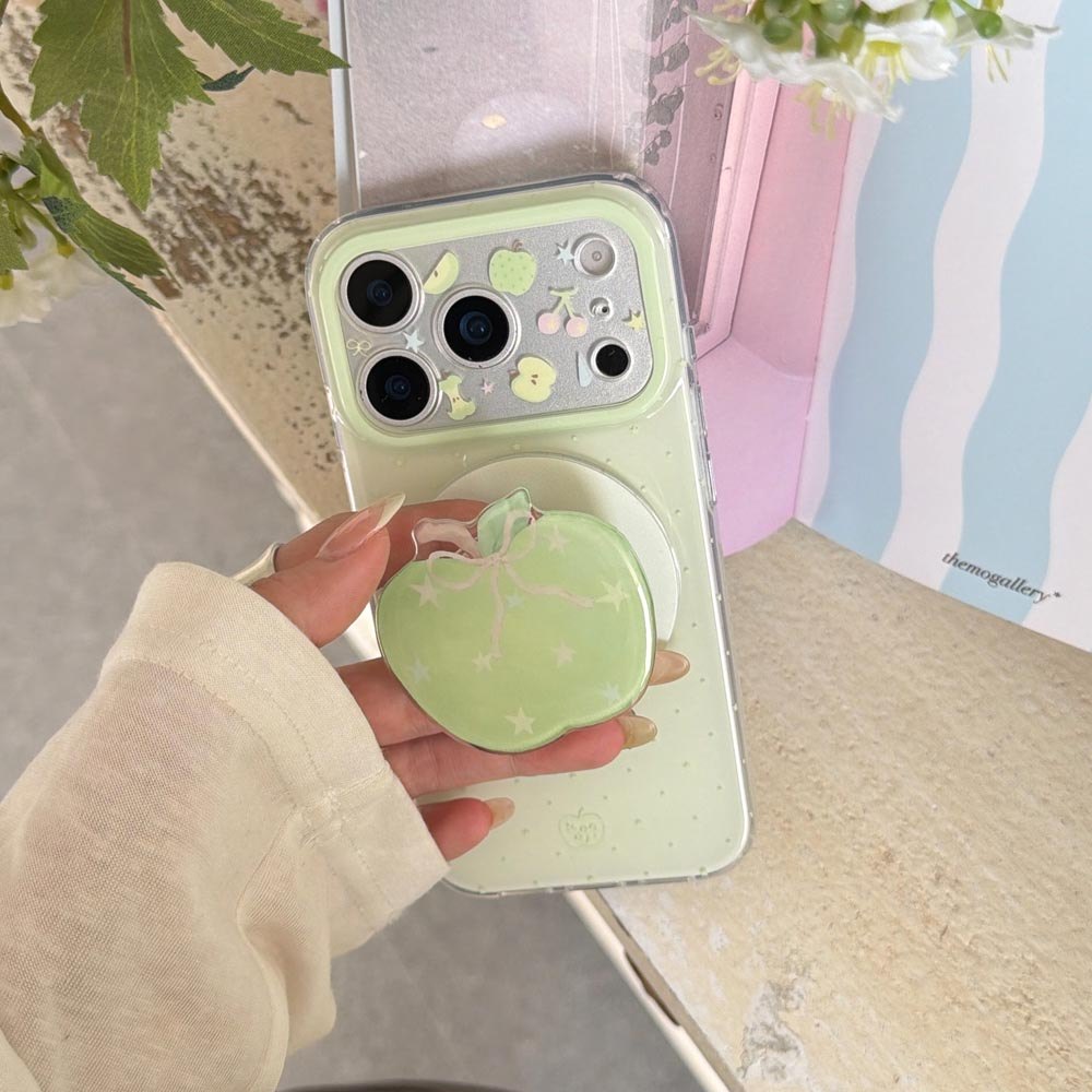 Ốp Lưng Cứng Tương Thích Với iPhone 13 14 14Pro 14ProMax 15 15Pro 15ProMax 16 16Pro 16ProMax 17 17Pro 17ProMax Ốp Nam Châm Họa Tiết Điểm Sóng Xanh