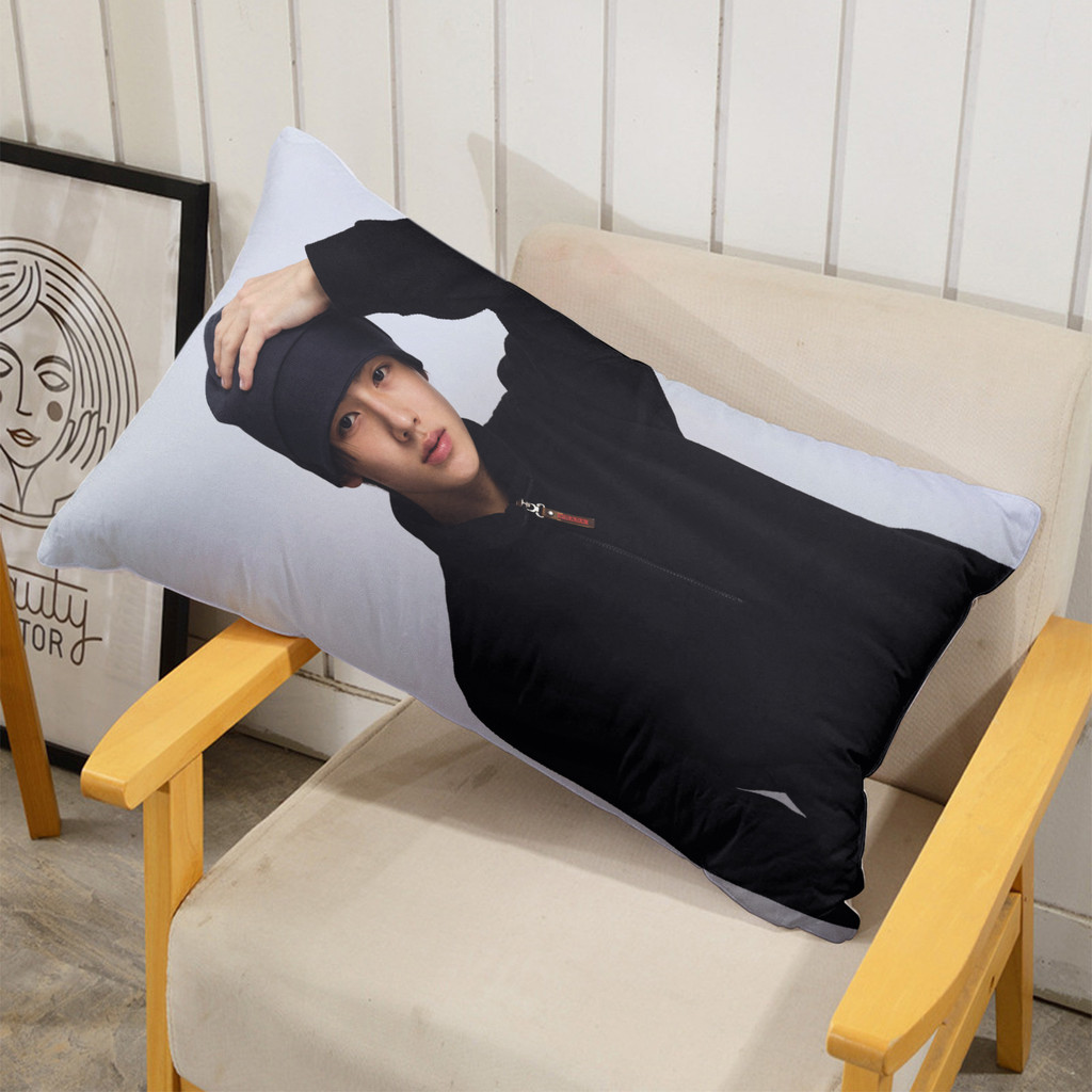 Vỏ gối Kpop CORTIS 'STUDIO 'Vỏ gối bằng vải Polyester hình chữ nhật một mặt, có thể giặt được, Thích hợp để trang trí phòng khách giường Sofa (Không bao gồm lõi)