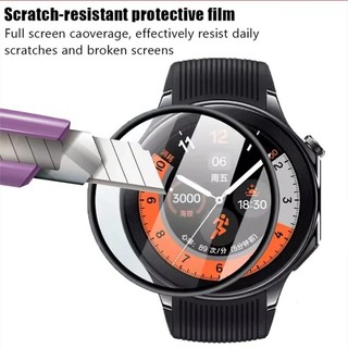 2-10 Chiếc Đồng Hồ Bảo Vệ Màn Hình Cho OPPO Watch X3 X2 X mini SE S Free Band 2 Cong Đen Cạnh Kính Phim Cho OPPO Watch 4 3 2 Pro 46mm 41mm 42mm HD Kính Cường Lực Phim