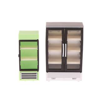 [Ktp] 1/12 Dollhouse mô phỏng tủ lạnh tủ đông mô hình Dollhouse mini đồ nội thất Phụ Kiện Búp bê đồ chơi trang trí nhà