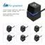 Công tắc máy tính để bàn Đèn LED đầy màu sắc Bảng mạch chủ PC Cáp mở rộng nút bật / tắt nguồn bên ngoài cho B