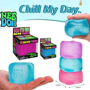 Schylling Nice Cube (Bộ 1 - 3 miếng): Bắt đầu hành trình căng thẳng giác quan tuyệt vời - Giảm căng thẳng và xếp hình - Giải quyết