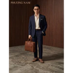 Bộ Vest Nam Công Sở Cao Cấp PHƯƠNG NAM® - Vest Nam Form Chuẩn Hàn Quốc, Vải Dày Dặn Tôn Dáng (Kèm Quần Âu) — ảnh 1