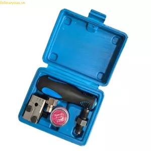 Fol Car Brake Line Flaring Device Double Flare Tool Universal 3 16in 4 75mm Manual Tube Flaring Tool Set có lưu trữ