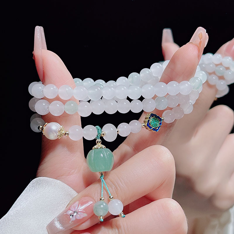 Vòng tay ngọc bích phong cách Trung Quốc cổ điển