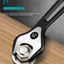 NOTE1 Cờ lê đa năng, Cờ lê Ratchet kết hợp 6-15mm tiết kiệm nhân công, Cờ lê chống trượt bền đa năng