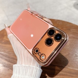 [Thay Đổi Tức Thì Sang 17 Pro Max] Ốp Điện Thoại Phim Bảo Vệ Camera Có Thể Tháo Rời Ốp Lưng Tương Thích Cho iPhone 13 14 15 16 17 Pro Max Vỏ Mềm Silicon Mạ Điện