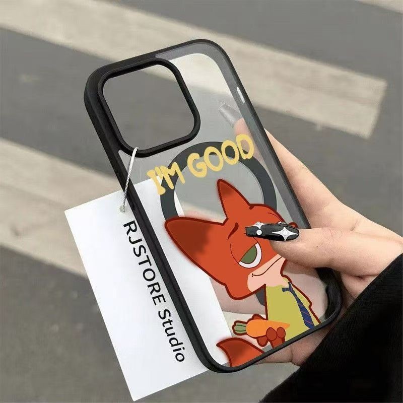 ốp lưng iphone Cà rốt vỏ nam châm cáo Nick Cho Iphone 17 14 15 16 7 xs xr  13 11 Iphone12 Pro Max Plus