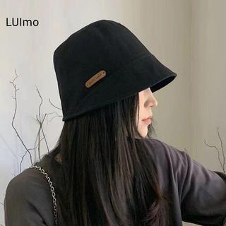 LUImo Mới Thu Đông Xuân Du Lịch Ngoài Trời Mũ Xô Nữ Cô Gái Màu Trơn Tấm Che Nắng Mũ Có Thể Gập Lại Chống Nắng Người Cá Panama Lưu Vực SBS