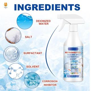 Xịt rã đông cho tủ lạnh Tủ đông 120ml Xịt khử đông lạnh cho vòi thủy tinh và cửa sổ ô tô