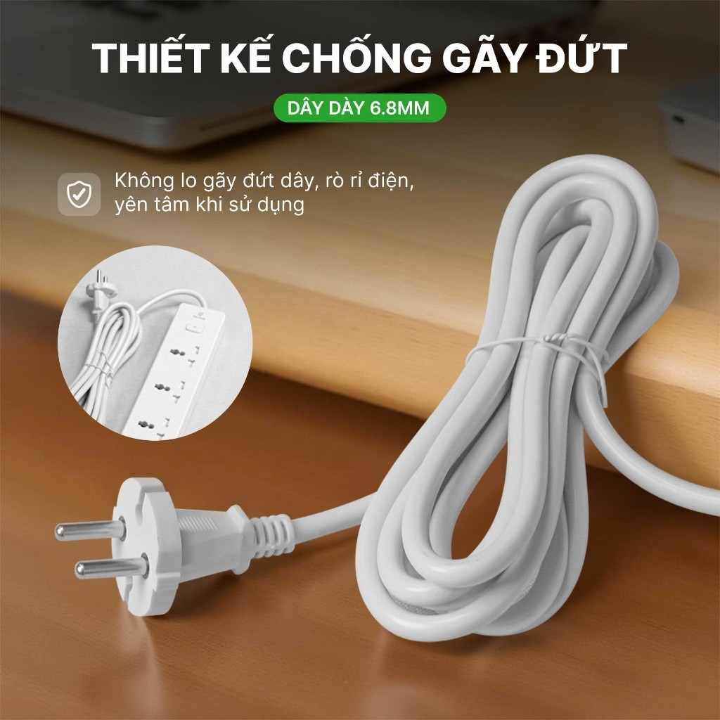 Ổ cắm điện đa năng, có USB, ổ cắm thông minh, an toàn, bền đẹp, dùng cho gia đình, văn phòng