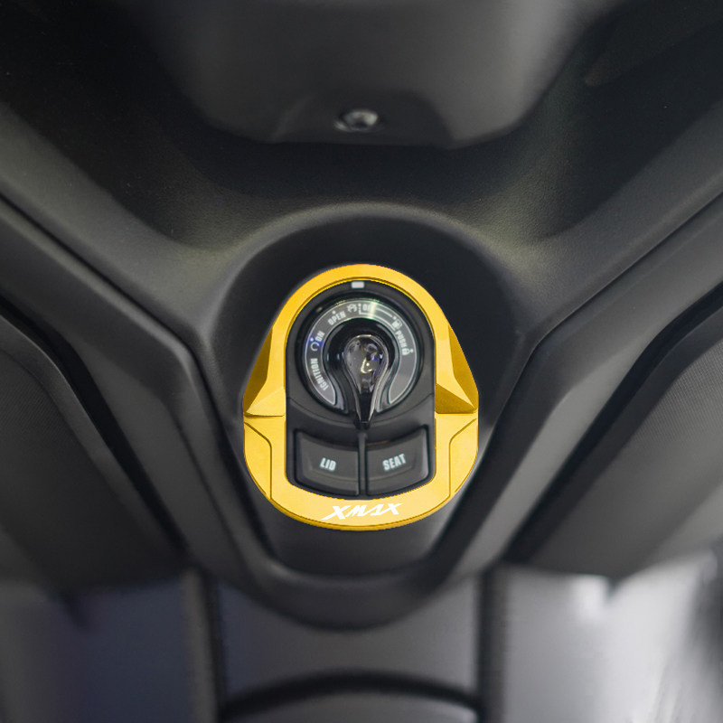 Dành cho Yamaha XMAX300 2023-2025 Công tắc đánh lửa Vỏ bảo vệ Viền
