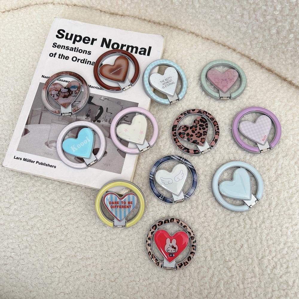 Popsocket Ins Love Magnet Giá đỡ điện thoại có thể gập lại cho điện thoại nam châm
