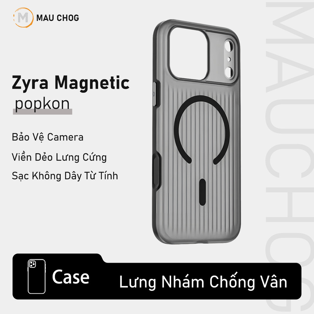 Ốp Nhám Mờ Siêu Mỏng Chống Vân Tay Bảo Vệ Camera Cho Điện Thoại iPhone 17 Pro Max 16 15 14 13