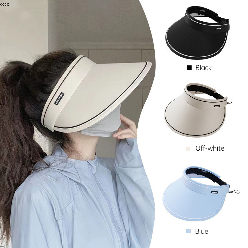 có thể cuộn lại gấp gọn kiểu dáng rỗng vành rộng thời trang dành cho nữ. Mũ chống nắng màu kẹo