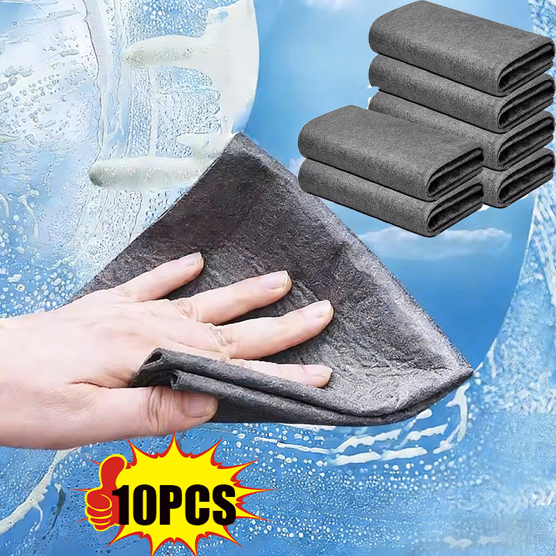 Khăn Lau Microfiber Dày - Hình ảnh thực tế