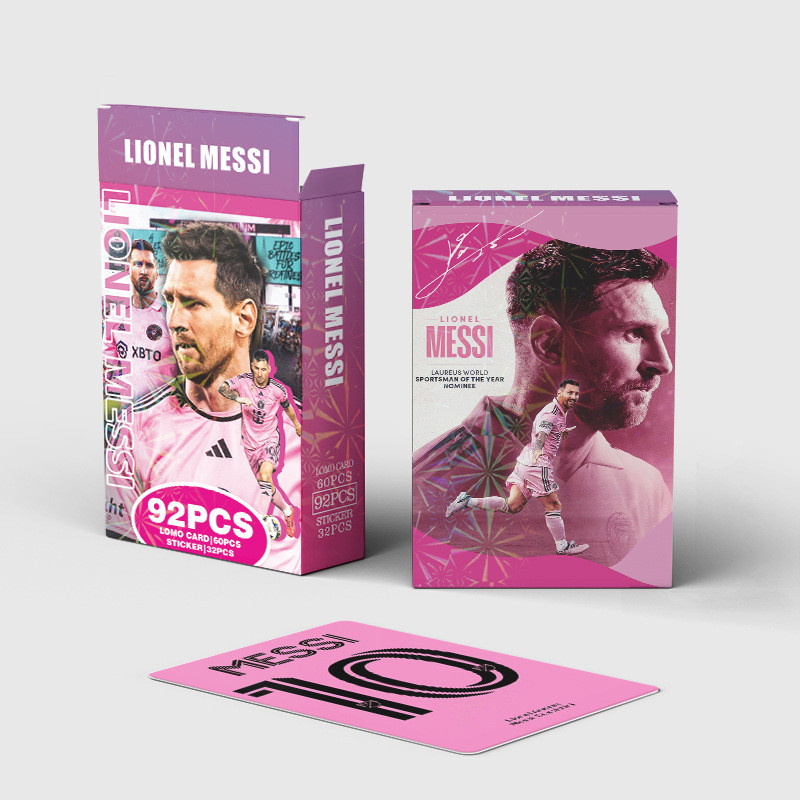 30-92 Chiếc Bóng Đá Ngôi Sao Bóng Rổ Lionel Messi Lomo Thẻ Real Madrid Baloncesto Photocards Cristiano Ronaldo Pele Neymar Dán Mbappé Bưu Thiếp YM