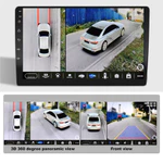 【Vận chuyển nhanh】Camera ô tô 360 Tầm nhìn xung quanh toàn cảnh 1080P AHD Phải + Trái + Mặt trước + Hệ thống camera quan sát phía sau cho Android Đài phát thanh tự động Tầm nhìn ban đêm — ảnh 3