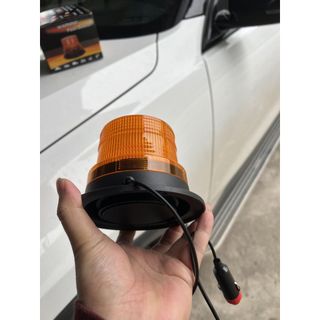 Đèn cảnh báo nhấp nháy CẮM TẨU CÓ NAM CHÂM màu VÀNG cho xe điện chung