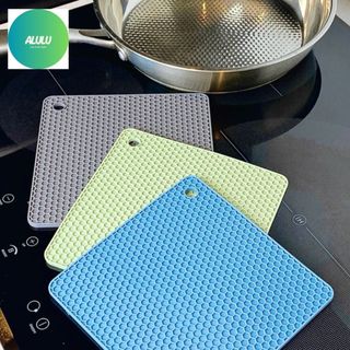 Miếng Lót Nồi Silicon Tổ Ong Chịu Nhiệt Cao Đa Năng Chống Nóng Cách Nhiệt (Nhiều Màu) - Phụ Kiện Đa Năng Siêu Tiện Lợi