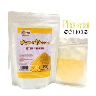 Bột gia vị phô mai Super Cheese - GÓI 100G - làm phô mai lắc