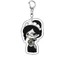 Overlord Xung quanh Ainz Ooal Áo choàng Albedo Acrylic Móc khóa Ba lô sinh viên Mặt dây chuyền Quà tặng sinh nhật