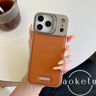 Giá đỡ ống kính thích hợp cho vỏ điện thoại iPhone 17 Promax tản nhiệt không khung 16 / 15 Pro da trơn cao cấp 14 vỏ bảo vệ chống rơi 13 chống bụi bẩn
