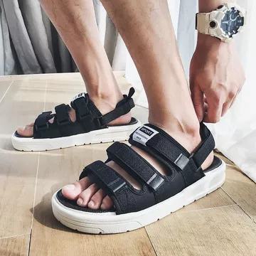 Sandal Nam Nữ Học Sinh - Dép Quai Hậu Ulzzang 3 Quai Ngang Quai Sau Tháo Rời - A344