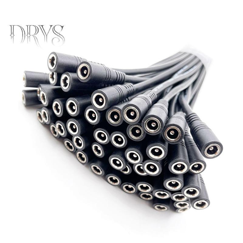 (TFT) 10 Cái 5.5x2.1 Cắm DC Nam Hoặc Nữ Dây Cáp Kết Nối Cho 3528 5050 Dải Đèn LED MỚI