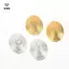 Nhẫn và Bông Tai Kim Loại Phong Cách Baroque Cổ Điển Hình Bầu Dục - Phụ Kiện Thời Trang Cho Nữ