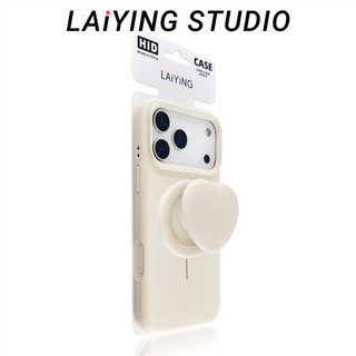 Silicon lỏng Vòng mịn Tình yêu Giá đỡ từ tính Vỏ điện thoại di động Áp dụng iPhone17 16 15 14 13 12 11 Pro Max Bảo vệ Camera chống sốc Vỏ mềm chống rơi