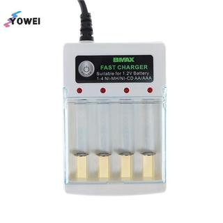 Bộ sạc pin sạc YOWEI 1.2V 1.5V AA AAA cho đồ chơi điều khiển từ xa phích cắm EU VN