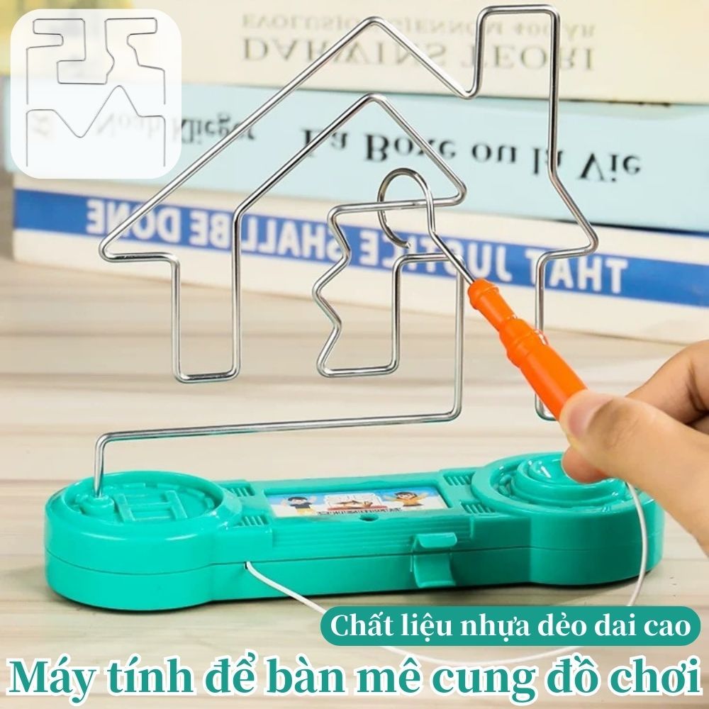 Siêu Thần Kinh Trò Chơi Dây Kỹ Năng Mê Cung Trẻ Em Người Lớn Dây Thần Kinh Chạm Vào Cổ Điển Retro Thời Gian Gia Đình