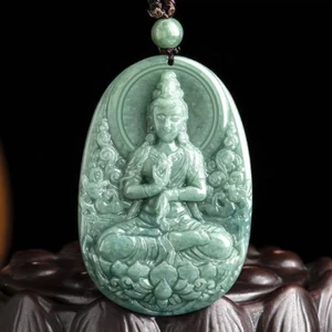 Mặt Dây Chuyền Hạt Đậu Tượng Guanyin Cho Nam Nữ