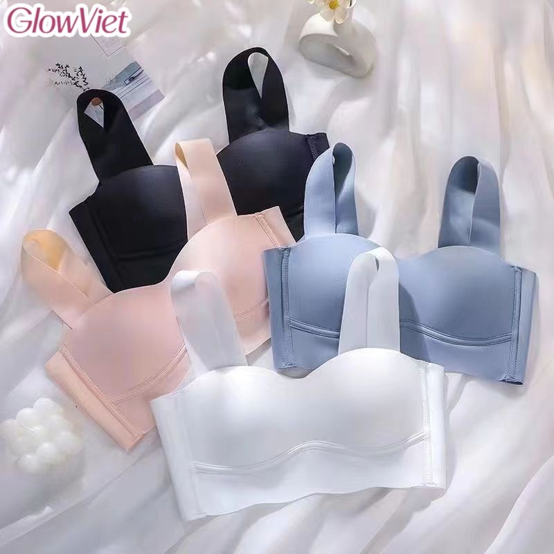 Áo ngực nữ có dây, Không Lộ Viền & Không Gọng, Chất Liệu Mềm Mại Thoáng Mát, Chống Chảy Xệ