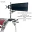 Toyuvn Kẹp giữ chuông Cowbell Phần cứng chống gỉ Kẹp tuyệt vời Cần thiết mạnh mẽ để thực hành