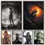 Tomb Raider Lara Croft Game Character Canvas Painting Art Home Wall Decor Canvas Poster