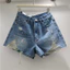 Quần Short Denim Nữ Rách Tua Ruá Mới 2026 - Thiết Kế Thẳng, Ôm Dáng Thoải Mái
