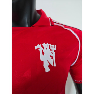 2026 – 27 Áo đấu phiên bản cầu thủ thông thường của Manchester United (Đỏ) – Vải thoáng khí cao cấp, Cá nhân hóa với tên & số của bạn, Có sẵn S – 2XL