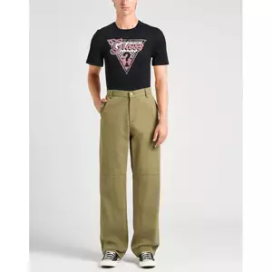 GUESS Áo Thun Cổ Tròn In Hình Chất Liệu Mềm Mại 200 GSM - Size XL/XXL