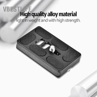 VBESTLIFE Acouto cho PU40 Nhanh Chóng Phát Hành Đĩa với 1/4 inch Vít Gắn Chân Máy Đầu Bóng SLR Camera Cao Su Hợp Kim