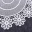 XYLJJ14 Ren Placemat Tròn Coaster Bàn Cà Phê Trang Trí Cách Nhiệt Retro Rỗng Chụp Đạo Cụ Trang Trí Nhà Cửa