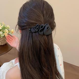 Kẹp Tóc Xếp Li Vải Acrylic - Thiết Kế Đơn Giản Thời Trang Cho Nữ