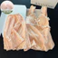 Shop Suspender Quần Short Có Miếng Lót Ngực Cloud Cotton Màu Trơn Bộ Đồ Ngủ Nữ Ngọt Ngào Gợi Cảm Rời Loungewear Set