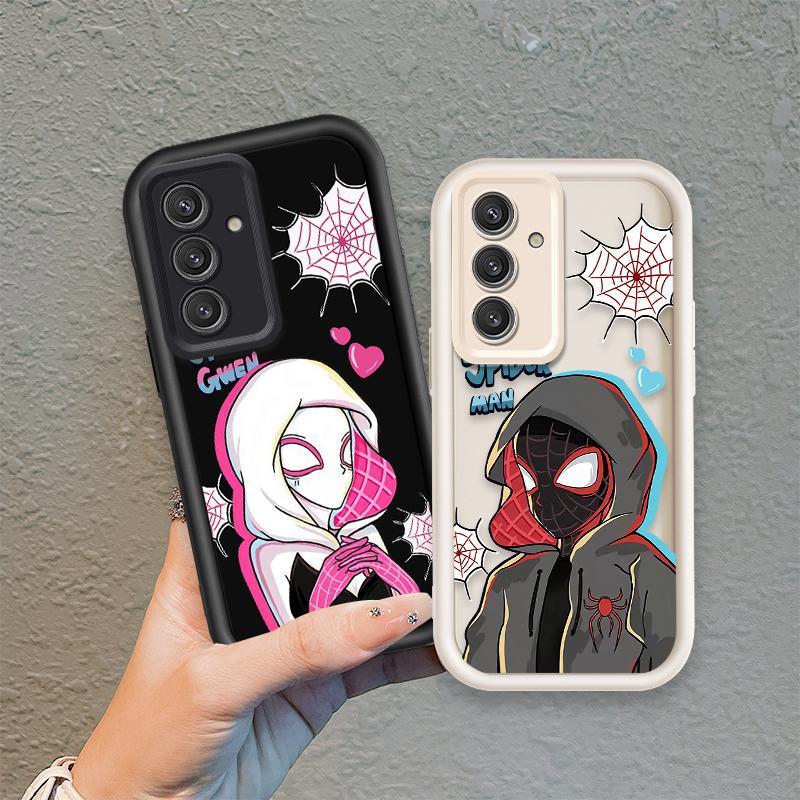 Ốp Lưng Cho Samsung S20 S21 S22 S23 S24 S25 S26 PLUS FE + Phim Hoạt Hình Silicon Bé Gái Mềm Vỏ Điện Thoại TPU Spider Man Cool Boy Angel Eye Ốp Lưng Chống Sốc