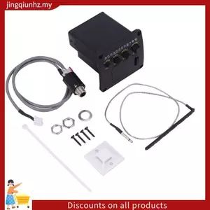 Bộ 2 Ban Nhạc Pickup Eq Aeq-2T Bộ Cân Bằng Đàn Guitar Acoustic Máy Giặt Vít Bộ Cho Đàn Guitar